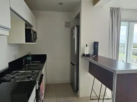 Departamento 2 ambientes con 2 baños