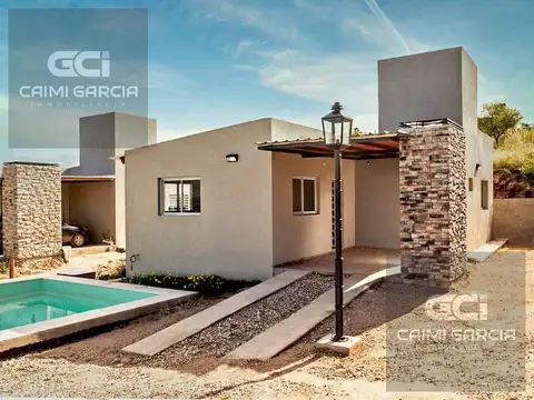 Casa en venta en Villa Santa Cruz del Lago, dos dormitorios