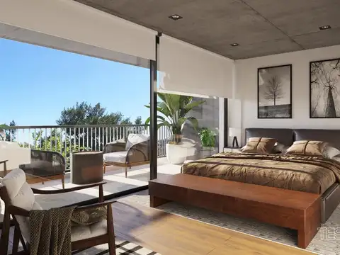 Departamento 3 ambientes con 2 baños