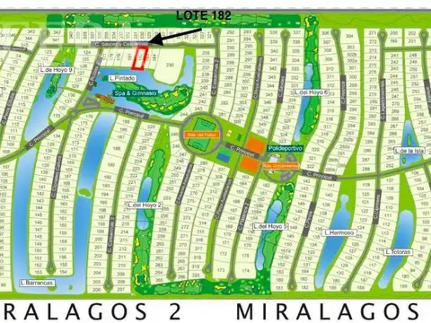 CLUB DE CAMPO MIRALAGOS 2 - lote 182