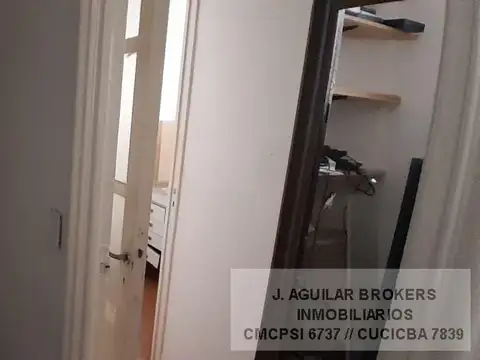 Departamento 2 ambientes con 1 baño