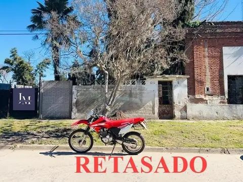 VENTA TERRENO CON PILETA Y EDIFICACION SIN TERMNAR EN RAWSON