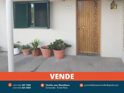 Casa 3 ambientes con 1 baño