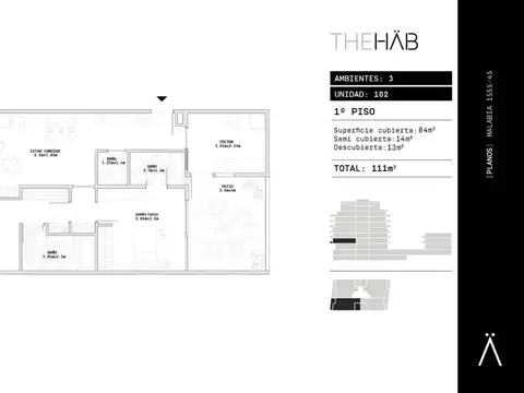 Departamento en Venta de 2 dormitorios