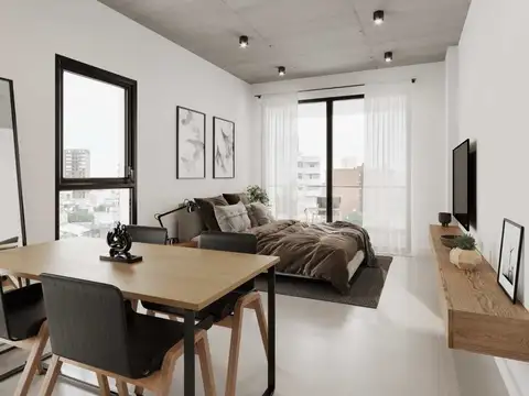 Departamento Monoambiente con 1 baño