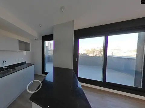 Depto 2 amb 104m totales, 1 dor, Frente Balcon y Terraza