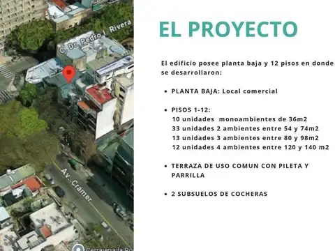 Departamento en Venta en Belgrano, USD 93.000