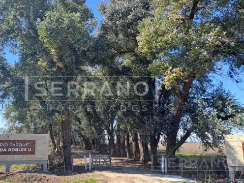 Venta. Lotes Financiados.  Barrio Parque Parada Robles II
