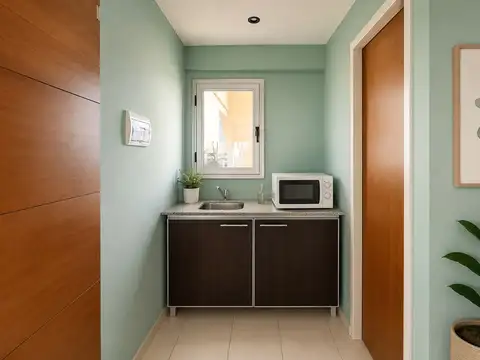 Oficina Monoambiente con 1 baño