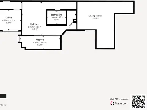 Departamento en Venta de 3 ambientes