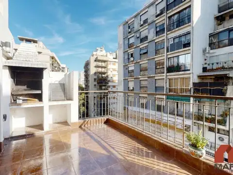 Venta 3 Ambientes Almagro Piso Alto Balcon Aterrazado