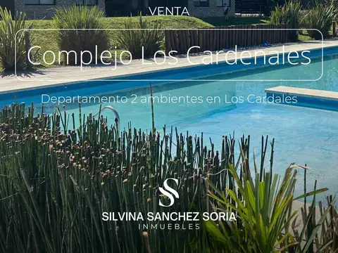 DEPARTAMENTO 2 AMBIENTES EN VENTA, COMPLEJO LOS CARDENALES, LOS CARDALES