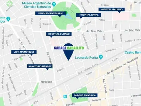 Cochera en Venta Cubierta