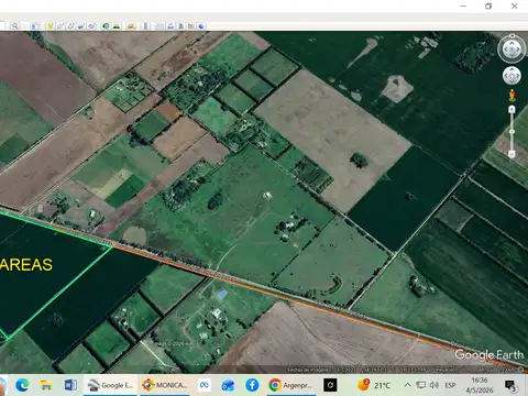 18,37 HECTAREAS AGRICOLAS EN DOS FRACCIONES DE 6,26 HA Y 12,11. SON CONTIGUAS.-  TOTALMENTE AGRICOLAS