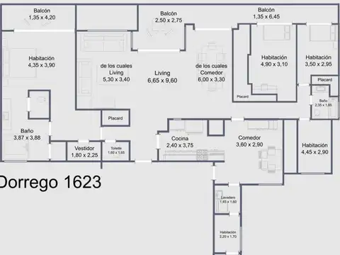 Departamento en Venta con 2 cocheras