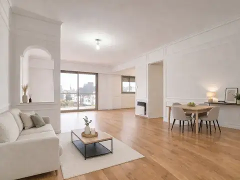 Venta 4 ambientes con balcón y baulera en Boedo