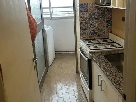 Departamento 2 ambientes con 1 baño