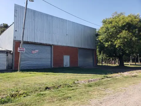 EN VENTA GALPON CON LOTE (SE VENDEN JUNTOS O SEPARADOS)