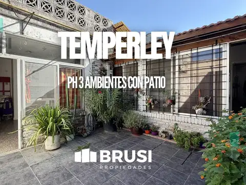 PH EN VENTA EN TEMPERLEY - 3 AMBIENTES