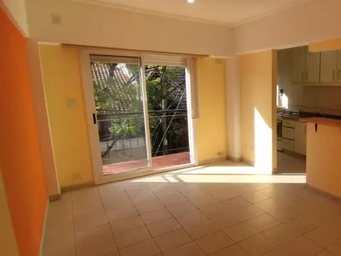 Departamento 2 ambientes con 1 baño
