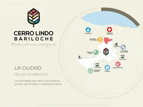 Terreno en venta - Cerro Lindo, en el centro de Bariloche.