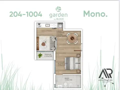 Departamento en Venta con 40 cochera