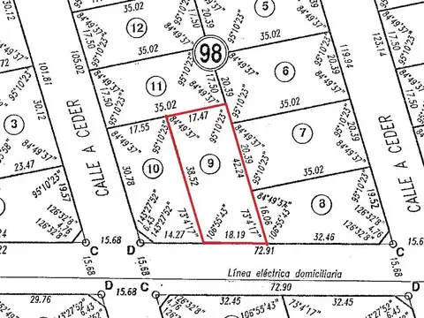 Vendo terreno en Rincón 1, Rincón de los Sauces.