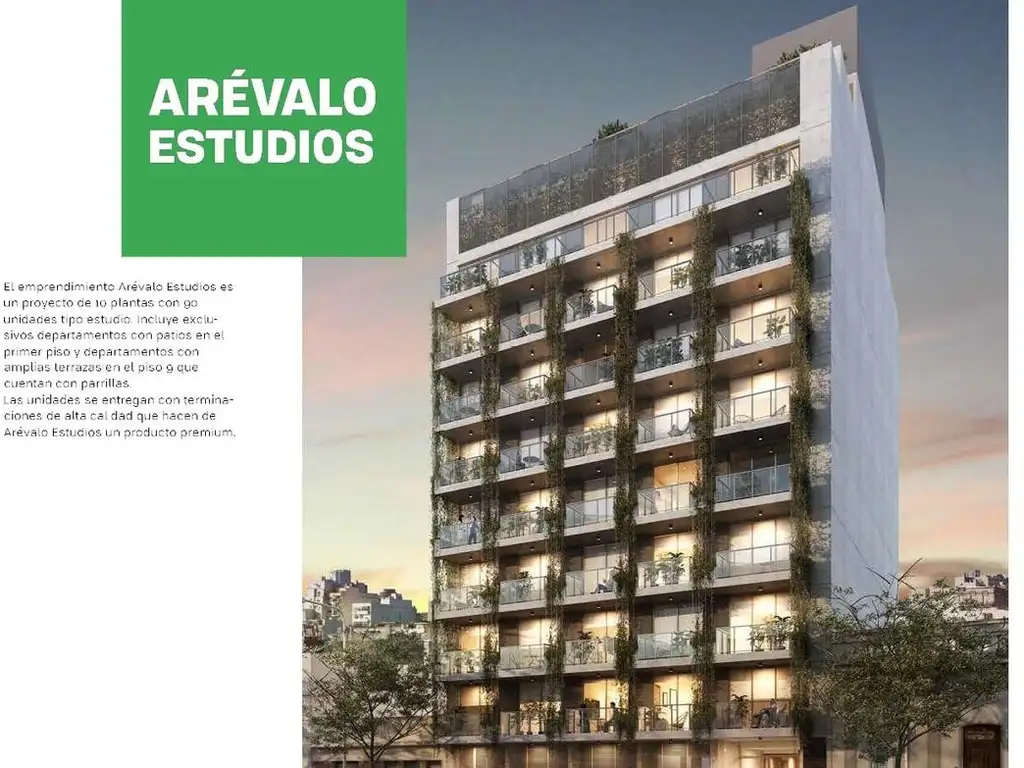 Arévalo 1474 / Palermo Hollywood de 1 Dormitorios
