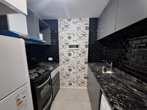 Departamento 2 ambientes con 1 baño