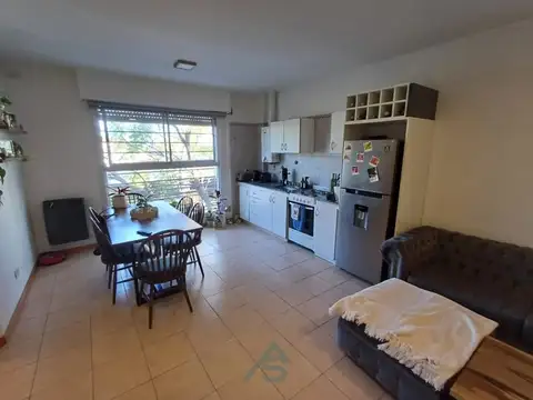 Departamento 2 ambientes con 1 baño