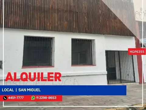 Local - Alquiler - Argentina, San Miguel - Paunero 1189