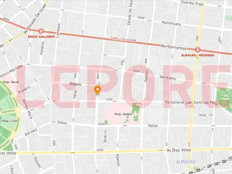 Terreno en Venta 41,65  mts Fondo