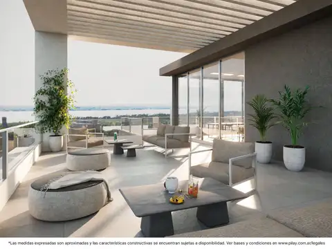 Departamento 3 dormitorios en Miradores del Paraná