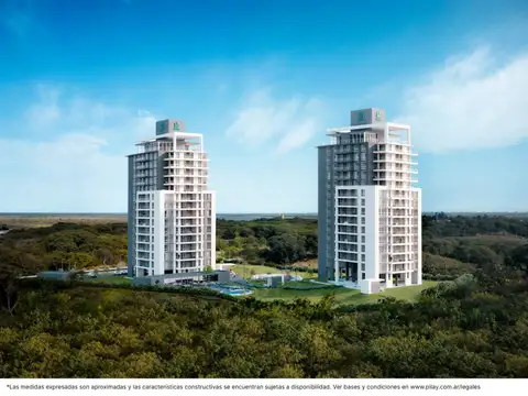 Departamento 3 dormitorios en Miradores del Paraná