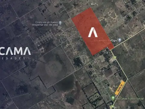 Fraccion de 56 has sobre ruta 16  - Esteban Echeverria