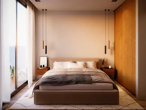 Departamento 2 ambientes con 1 baño