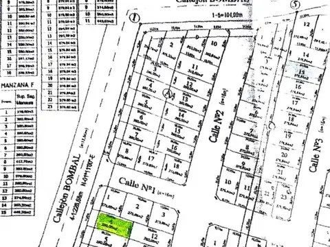 Terreno en Venta en Tunuyan, USD 15.000