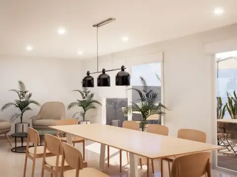 Departamento 2 ambientes con 1 baño