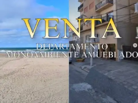 Venta departamento monoambiente costa atlántica, San Bernando