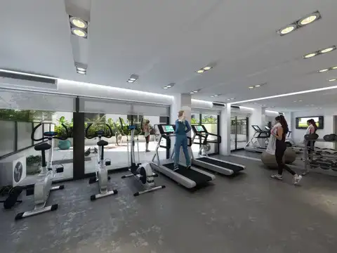 Departamento 2 ambientes con 1 baño