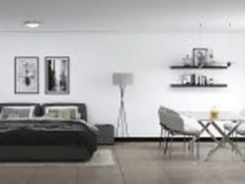 Departamento 2 ambientes con 1 baño