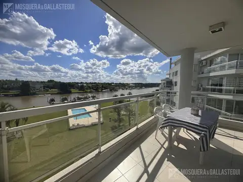 ALQUILER TEMPORARIO. Excelente departamento de 2 ambientes con cochera vista al rio y Bahía.
