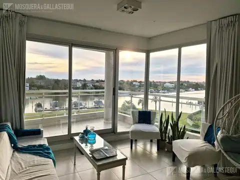 ALQUILER TEMPORARIO. Excelente departamento de 2 ambientes con cochera vista al rio y Bahía.