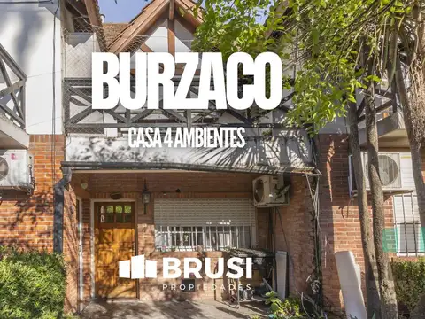 CASA EN VENTA EN LOS ROBLES - BURZACO - 4 AMBIENTES