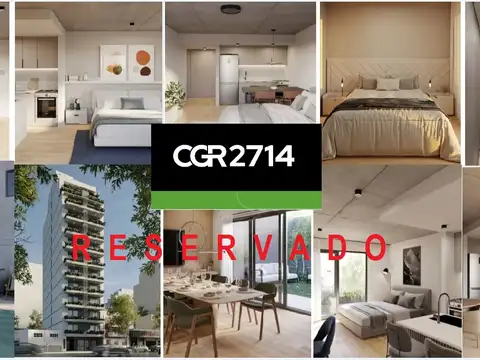 Departamento Monoambiente con 1 baño