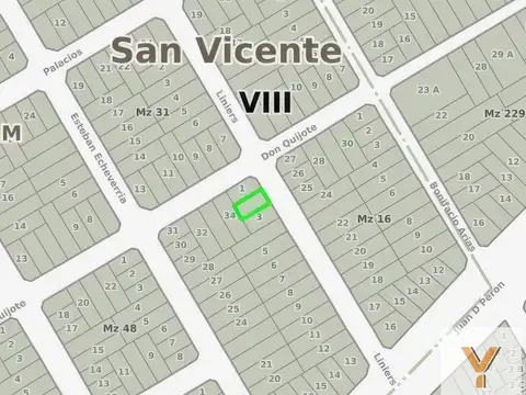 Liniers e/ Don Quijote y Juan Domingo Perón
