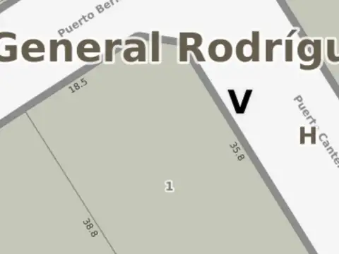 Terreno en Venta en General Rodriguez, USD 50.000