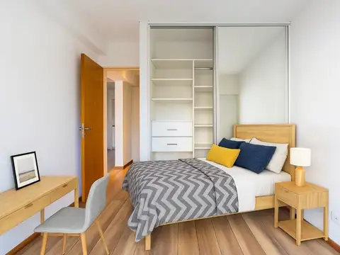 Departamento 2 ambientes con 1 baño