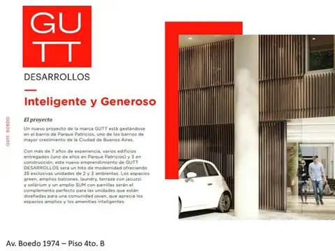 Departamento en Venta en Boedo, USD 11.111