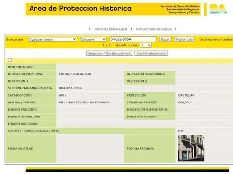 Terreno en Venta en San Telmo, USD 1.550.000